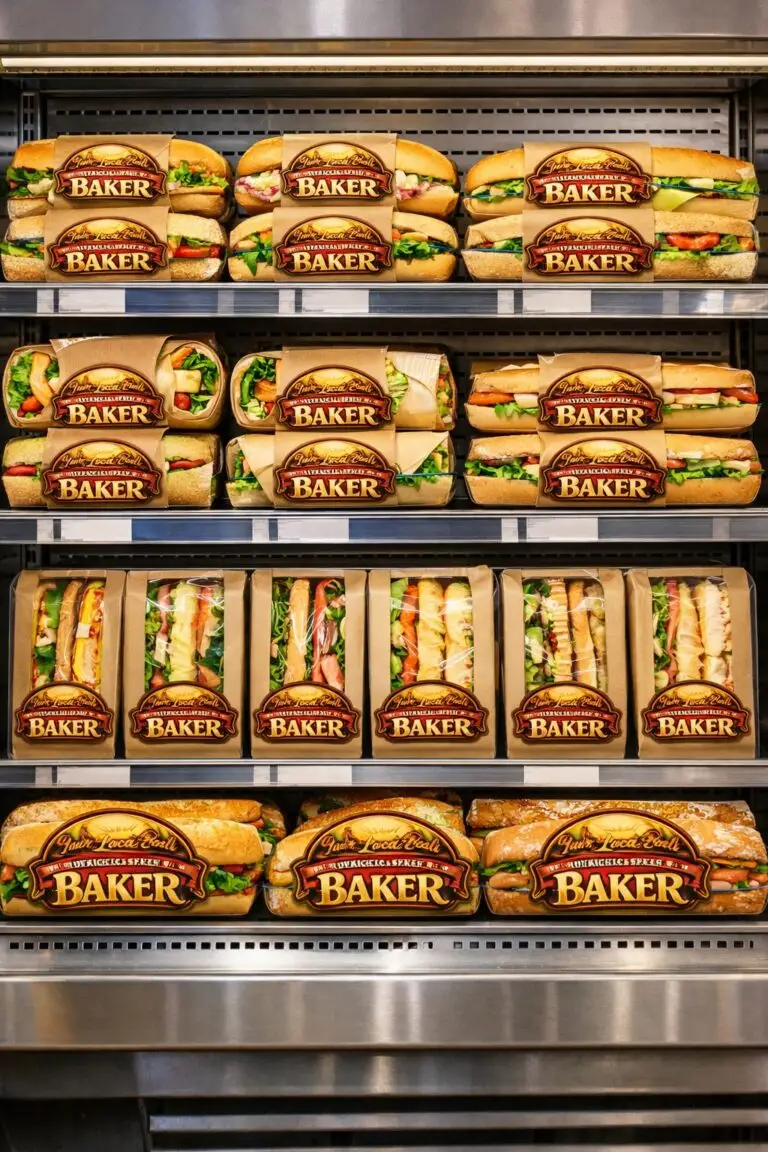 your local baker display